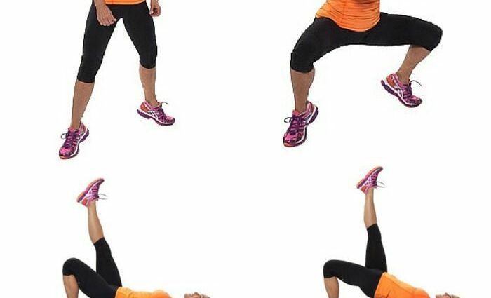 Exercises for 5 minutes for slender legs, complex for exercises at home