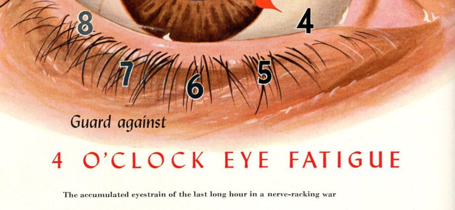 Eye fatigue