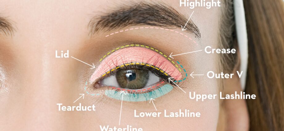 Eye makeup: the main stages of application. Video tutorial