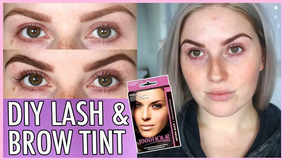 Eyebrow and eyelash tint: how to dye it correctly? Video