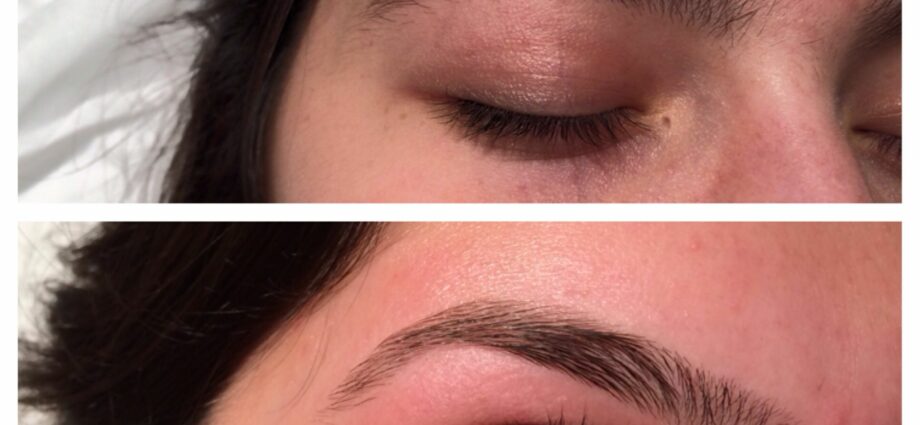 Eyebrow shaping, reviews, photos