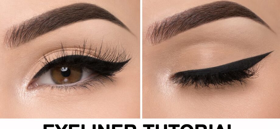 Eyeliner. Vîdyoyê tutorial