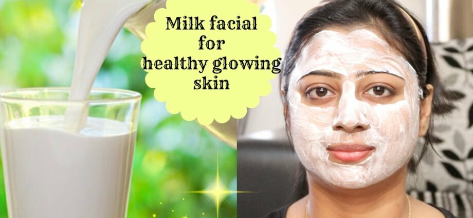 Facial milk: how to make? Video