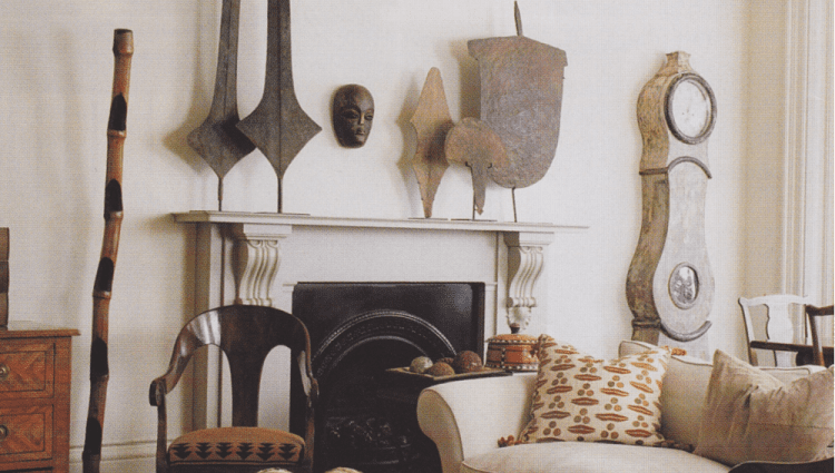 Fashionable interior design, ethnic African style