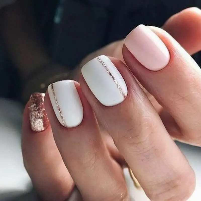 Fashionable spring manicure for short nails: 20 ideas