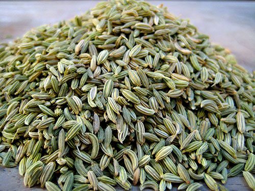 Fennel is an aromatic additive. Video