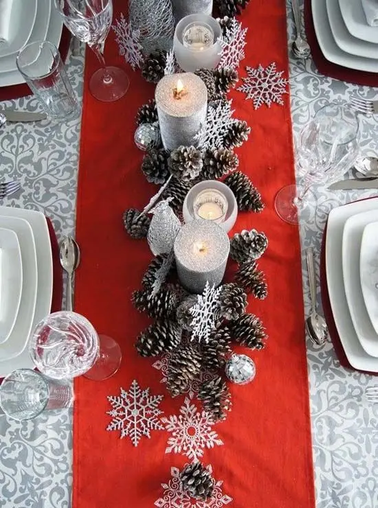 Festive table decoration: 8 ideas