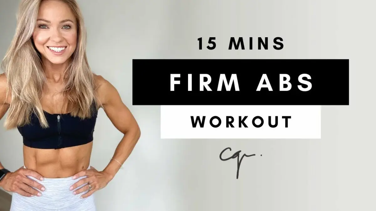 Firm belly in 15 minutes