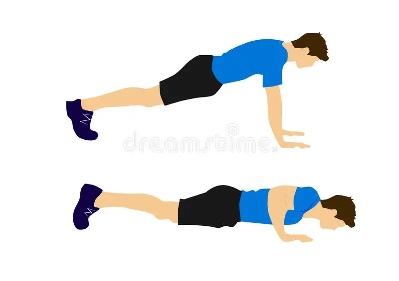 Fitness and Exercise Push-ups