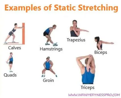 Fitness static stretching