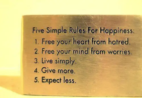 Five rules for a good morning