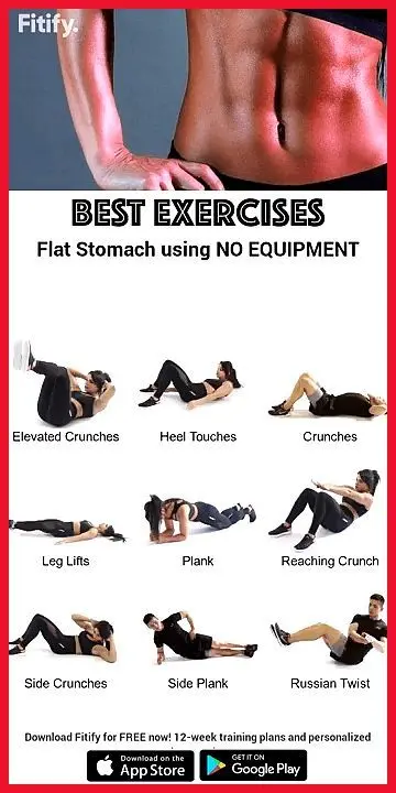 Flat belly: workouts, methods and machines you should know
