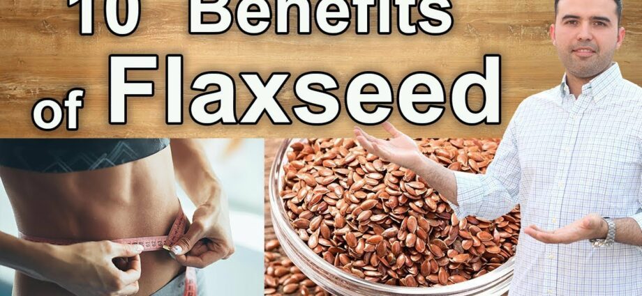 Flaxseed oil: benefits and properties. Video