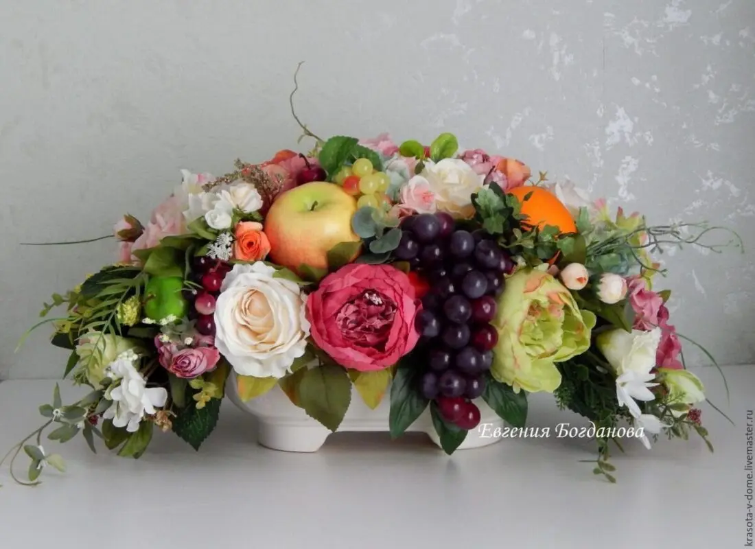 Floristic compositions of flowers and fruits