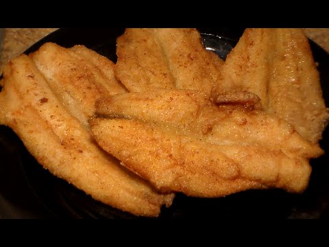 Flounder: how to fry delicious. Video