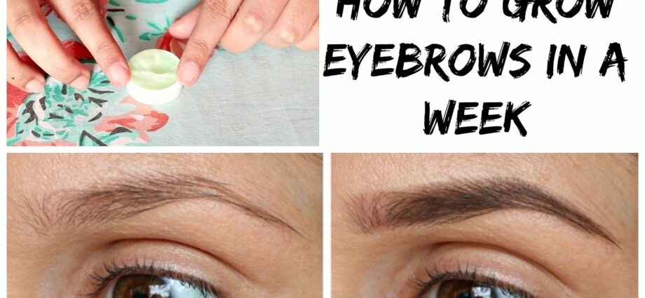 Folk remedies for eyebrow growth. Video