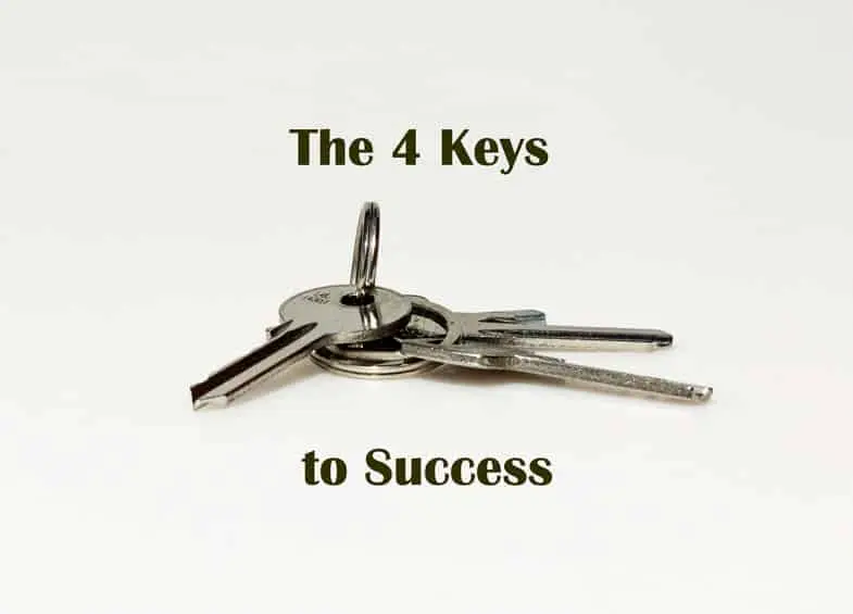 Four Keys to Success &#8230; According to Self-Help Anti-Guru