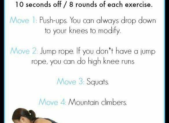 Four-minute home workout for those who don&#8217;t have time