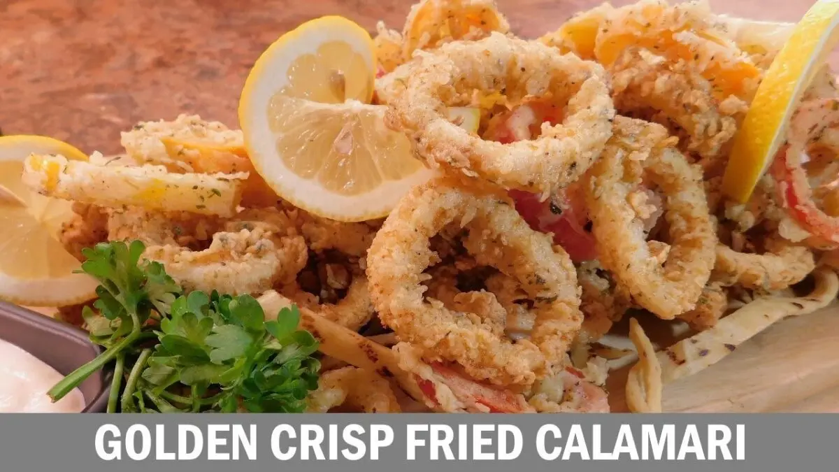 Fried squid: video recipe