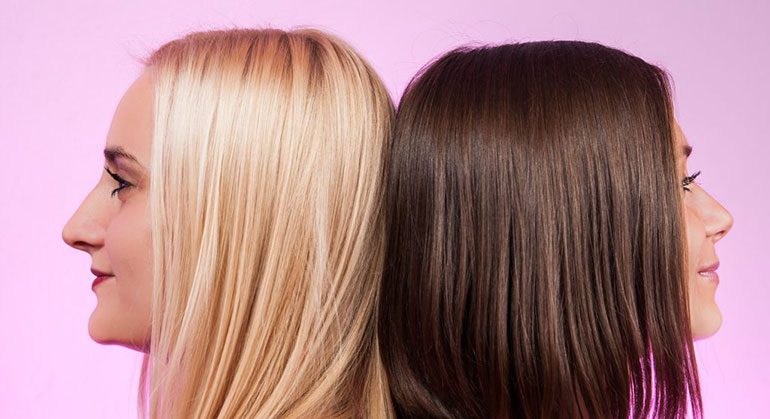 From brunette to blonde: how to make your hair lighter. Video