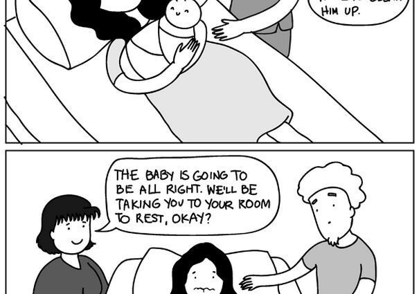 Funny and honest stories of mothers about childbirth