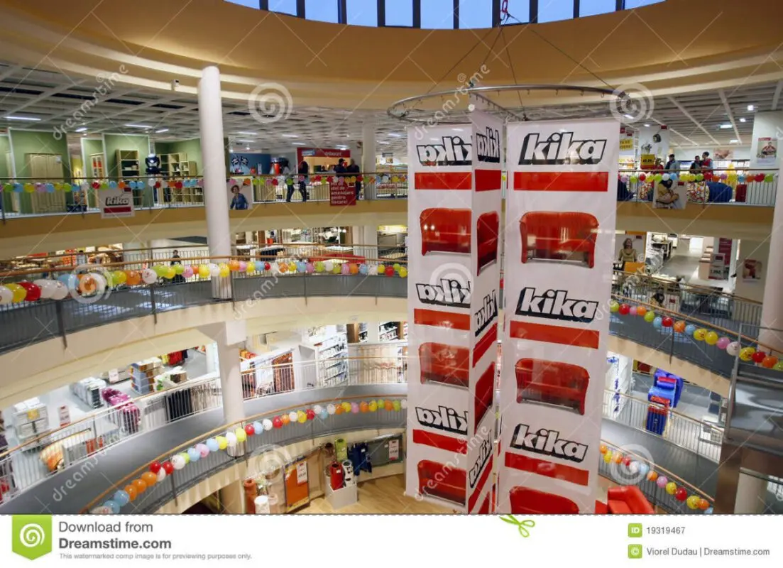Furniture hypermarket Kika