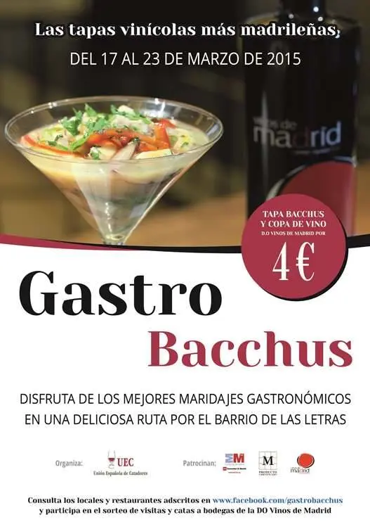 Gastro Bacchus through the Barrio de las Letras in Madrid