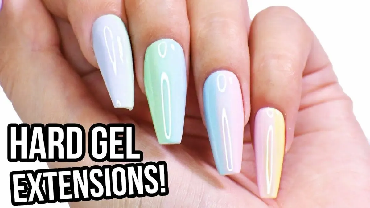 Extension of nails: the main stages. Video