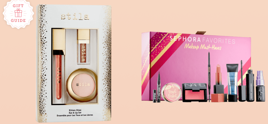 Gift sets of cosmetics for the New Year