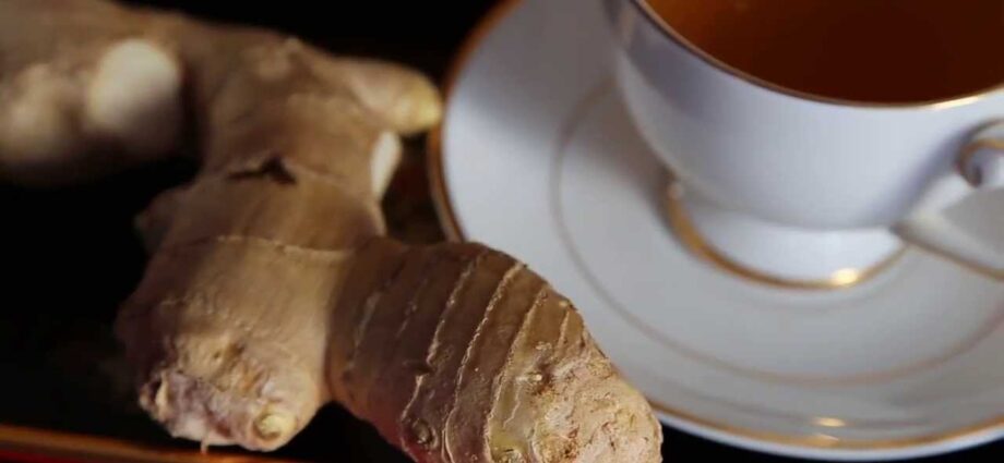 Ginger Drink: Brew ginger root tea. Video