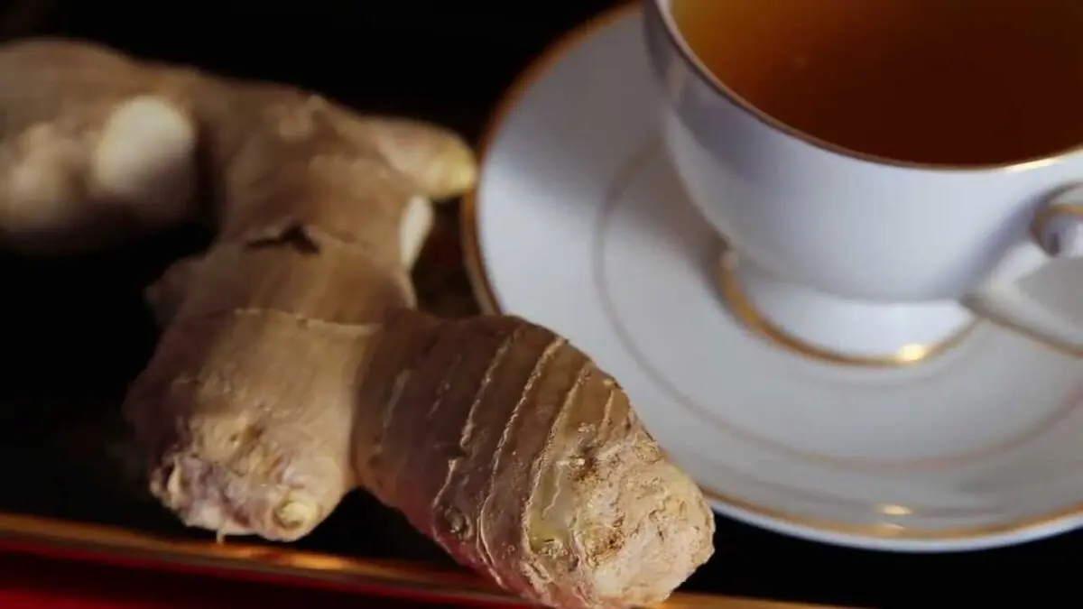 Ginger Drink: Brew ginger root tea. Video