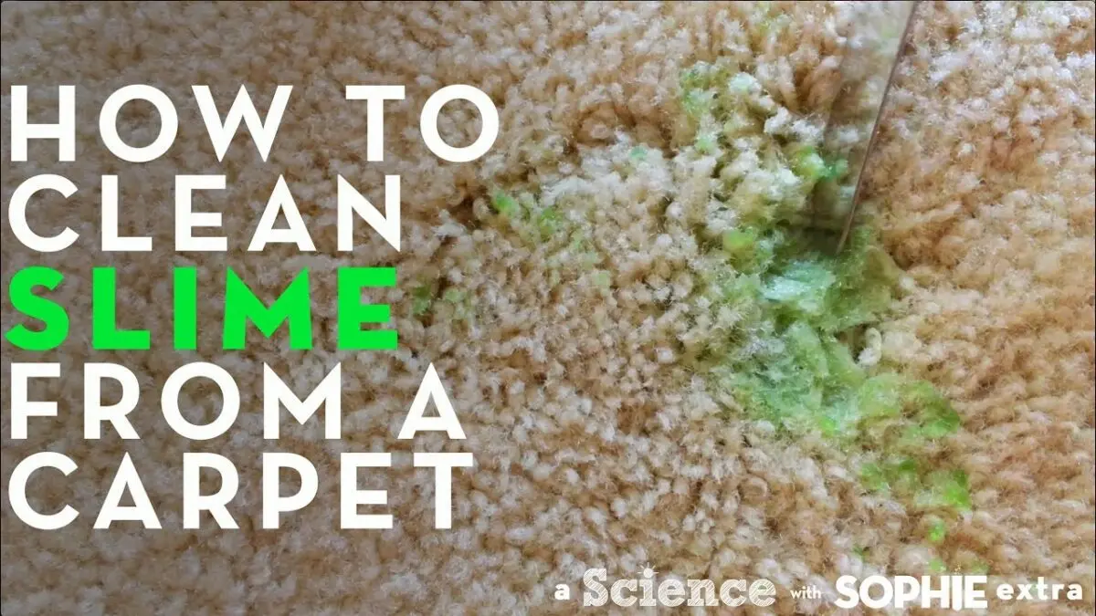 Green stain: how to remove it from the carpet? Video