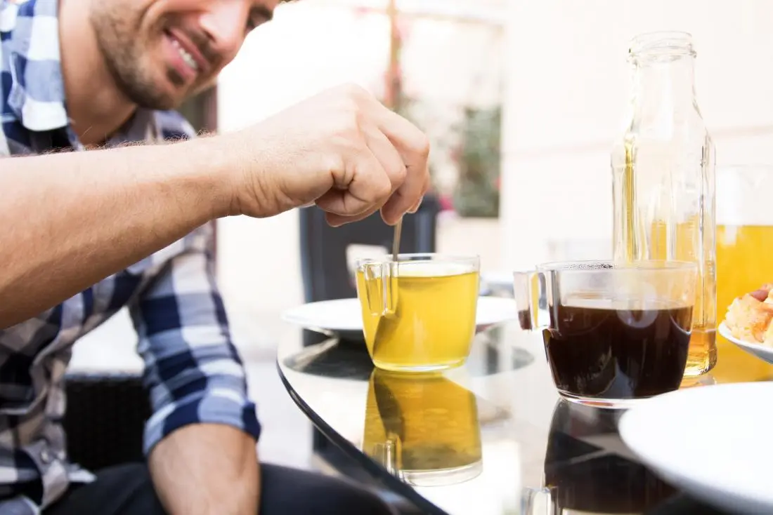 Green tea is a drink for men