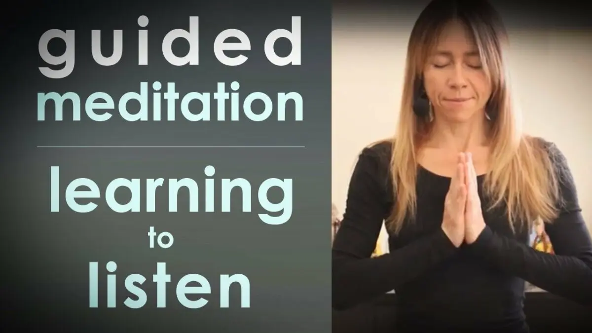 Guided meditation How to learn to listen and understand your partner in seven minutes