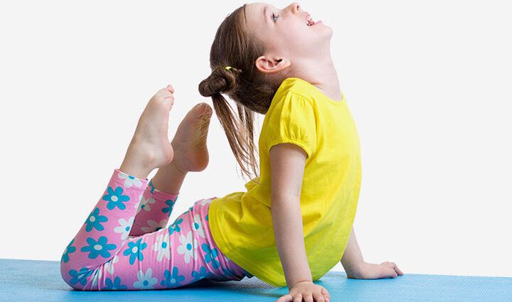 Gymnastics for children at the age of 8: for beginner girls and boys, exercises