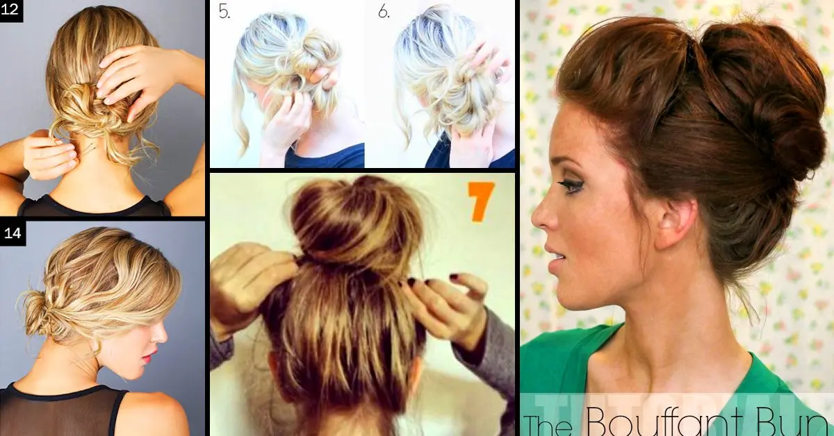 Hair bun: how to make it yourself? Video