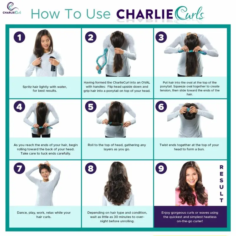 Hair curlers: how to style with curls. Video
