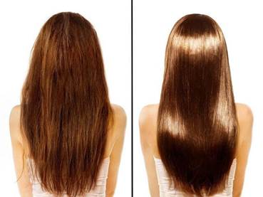 Hair lamination effect