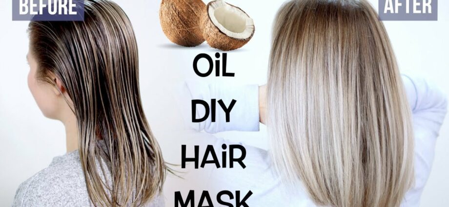 Hair masks and oils. Video