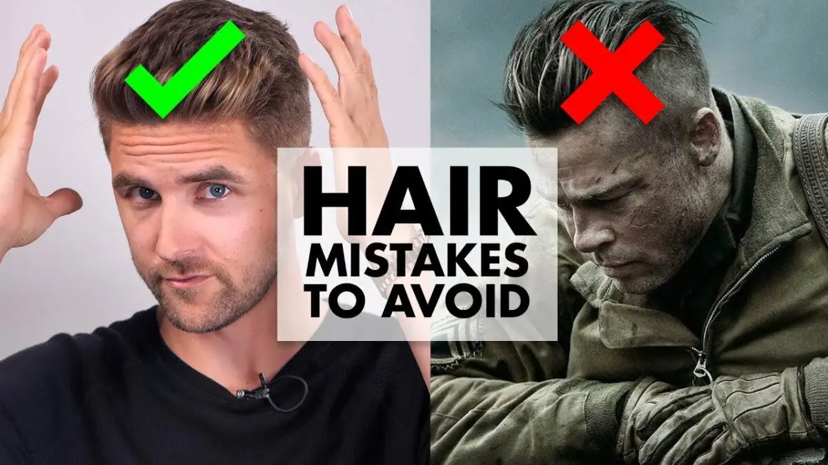 Hair styling mistakes