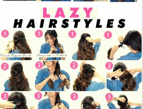 Hairstyles for every day in 5 minutes