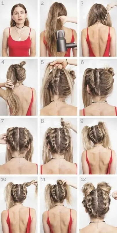 Hairstyles for long hair: 59 photos step by step, video,