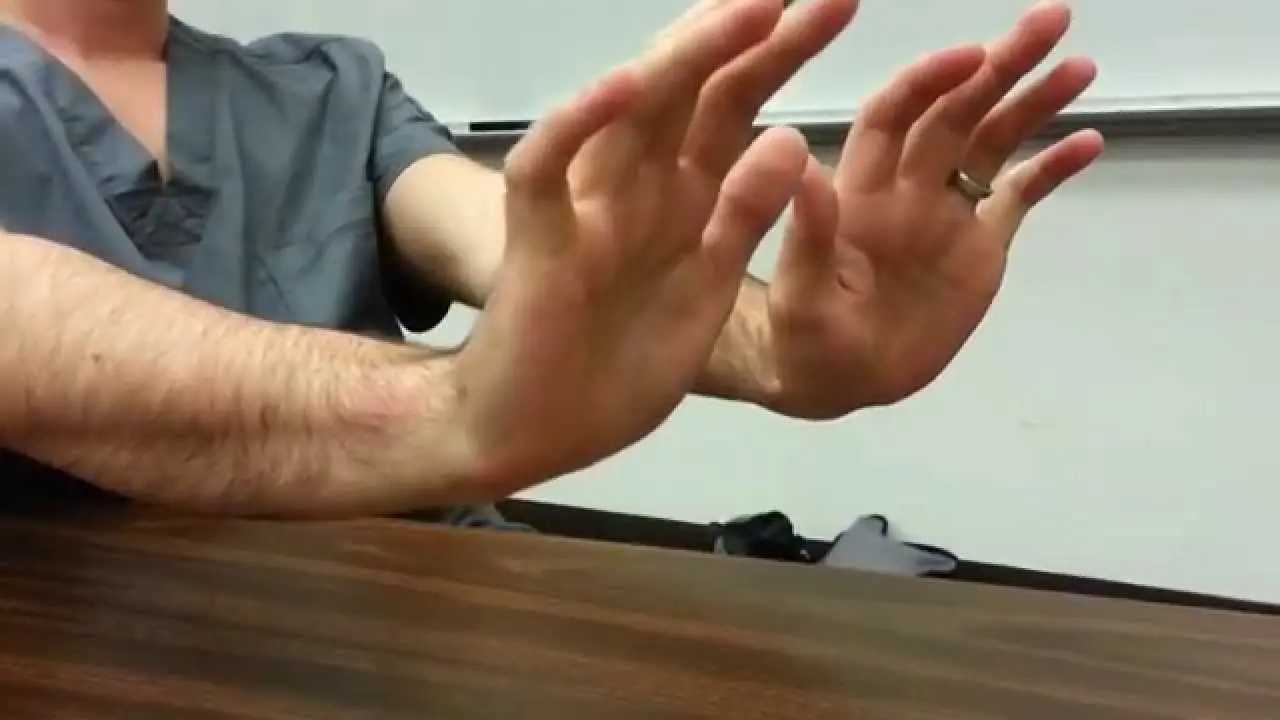 Hand tremors: causes of hand tremors. Video