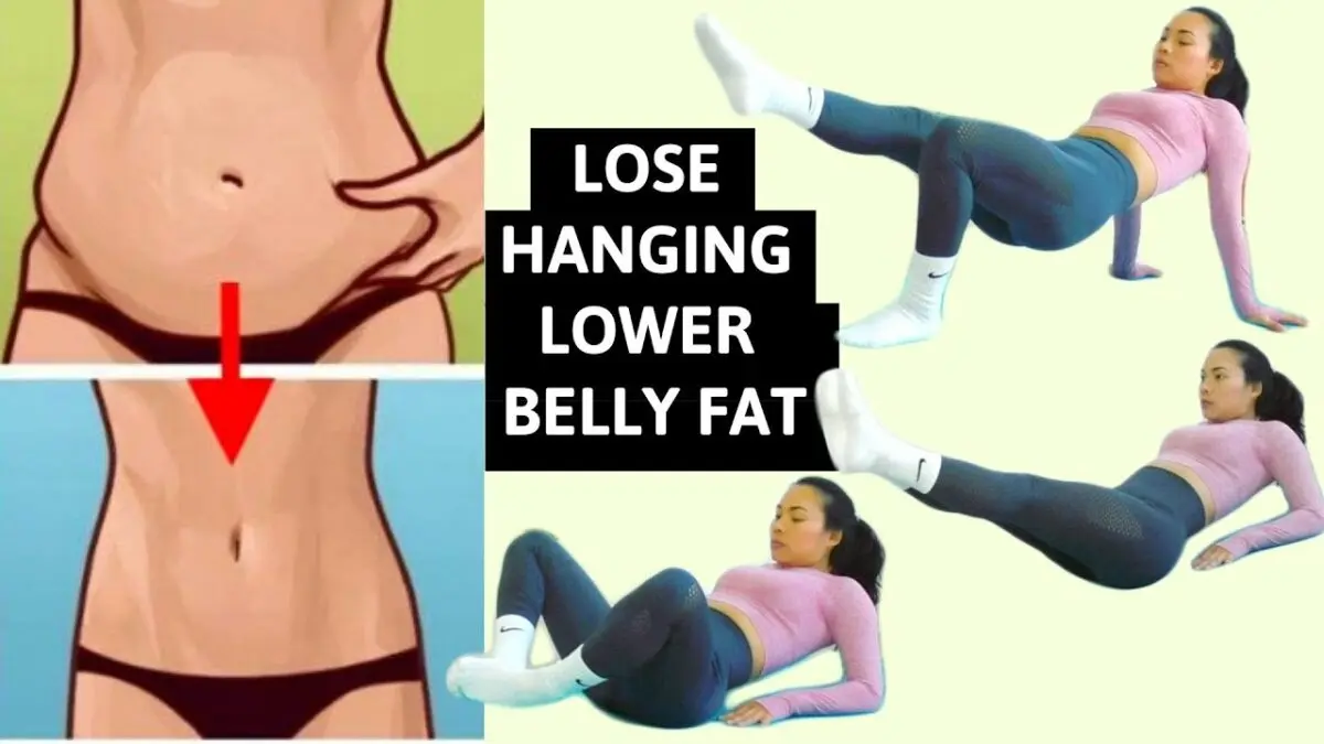 Hanging flabby belly: exercises for the abdomen. Video