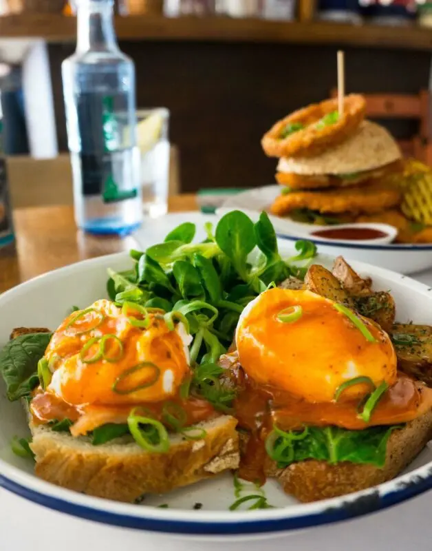 Having a brunch in Barcelona