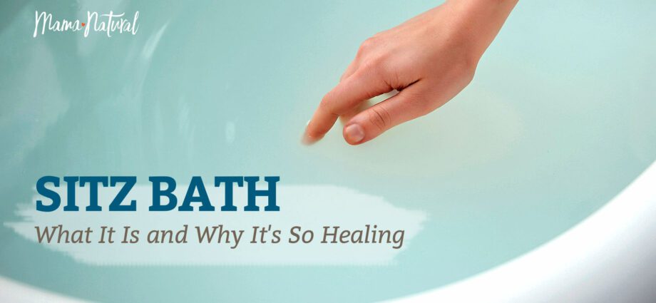 Healing baths: adjusting the temperature