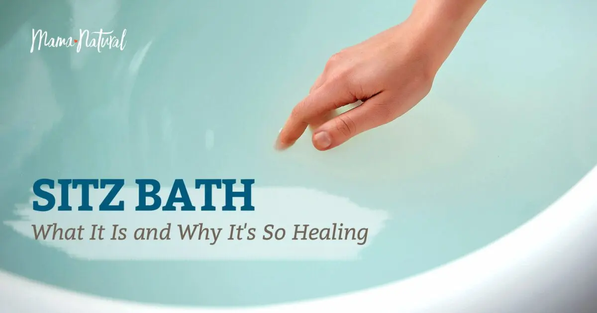 Healing baths: adjusting the temperature
