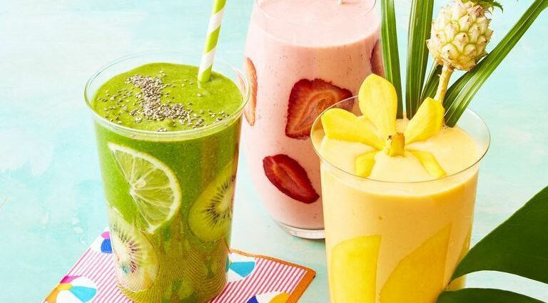 Healthy smoothies to stimulate your body!