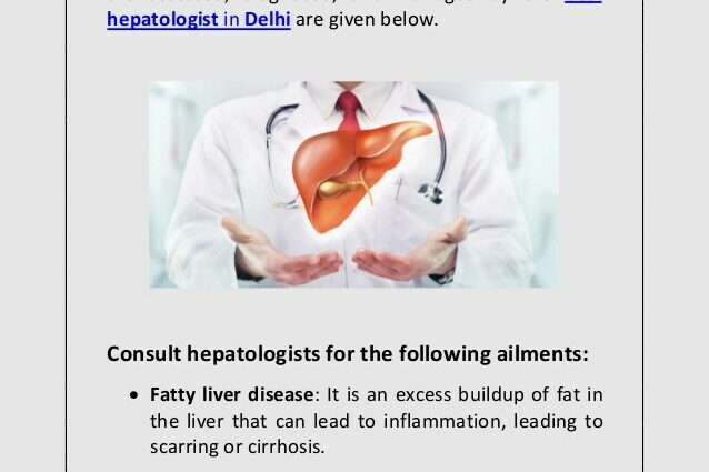 Hepatologist: why and when to consult?