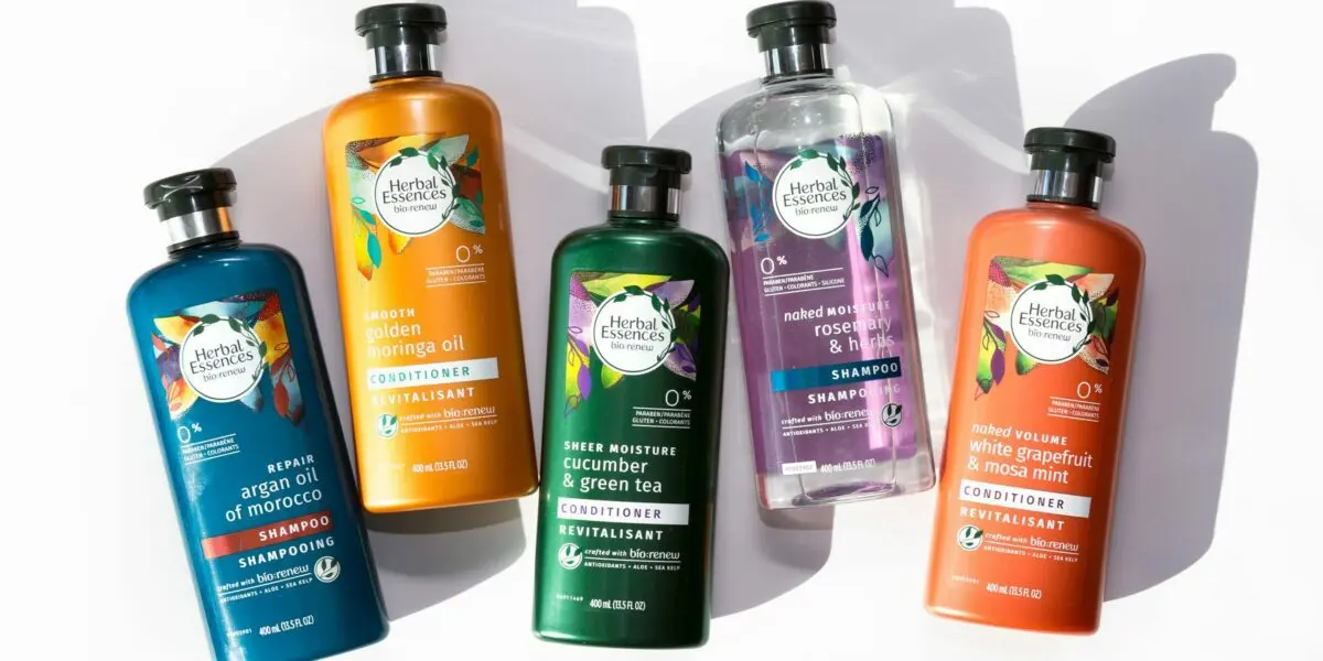 Herbal Essences: a new line of hair products